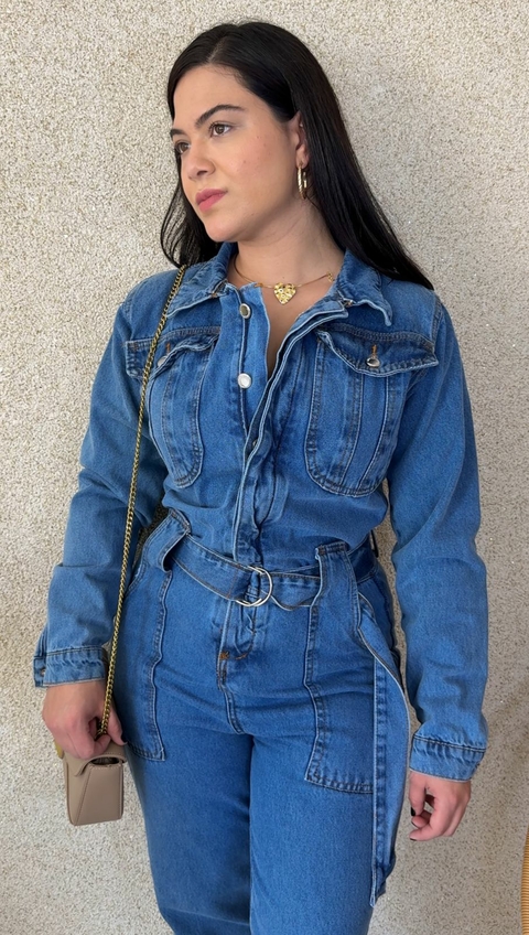 MACACÃO JEANS NICOLE