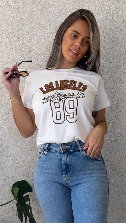 CALÇA INDULTO RETA BOTAO PRATA