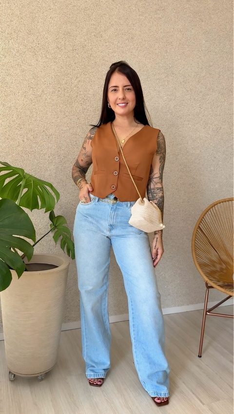 CALÇA WIDE LEG CLARA IND.