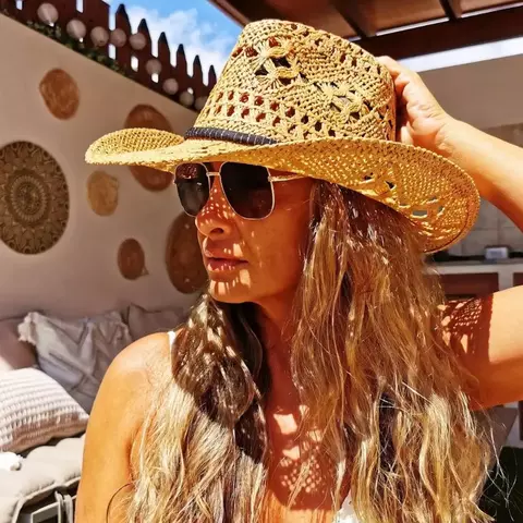 Chapéu Cowboy de Praia Luxury Country - comprar online