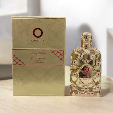 Perfume Feminino Orientica Luxury Collection Royal Amber 30 80 e 150ml Eau de Parfum
