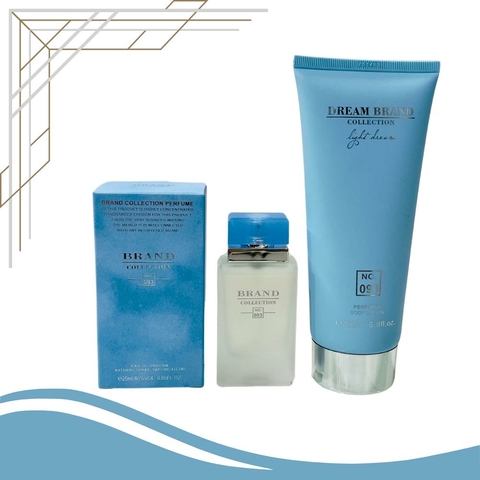 Kit Brand Collection 093 Perfume Feminino 25ml e Hidratante Corporal 200ml Eau de Parfum