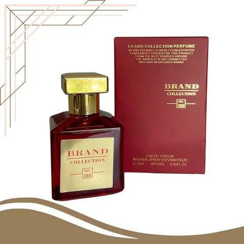 Perfume Feminino Importado Brand Collection 380 - 25 e 100ml Eau de Parfum Original