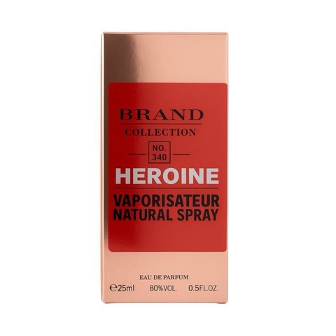 Perfume Feminino Brand Collection 340 Eau de Parfum Formato de Skate Importado Original