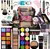 KIT DE MAQUIAGEM COMPLETO PROFISSIONAL 20 ITENS COM BASE, PINCÉIS, PALETA E NECESSAIRE GLOSS - D’almeida Store 