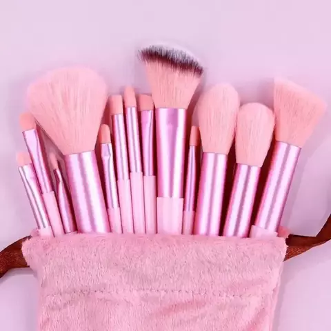 Conjunto de pincéis de maquiagem profissional – Pincéis cosméticos macios e