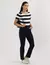 Camiseta Rayada de cuello redondo - American Outlet Store