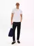 TOMMY HILFIGER: Camiseta plana de cuello redondo con bolsillo - tienda en línea