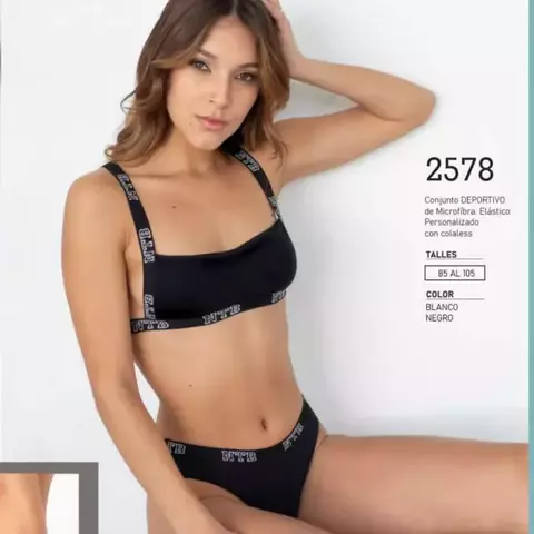 *NATUBEL* 2578 CONJUNTO DEPORTIVO DE MICROFIBRA Y ELASTICO PERSONALIZADO CON COLALESS (2578NA) - comprar online