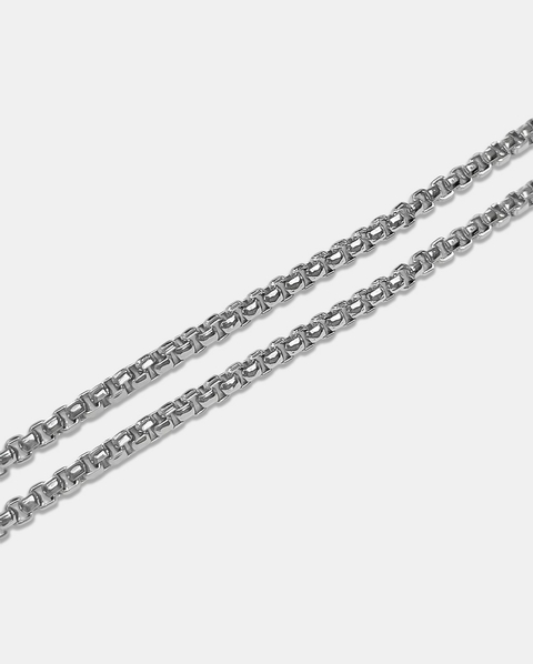 Colar Essential Veneziana Prateado 2mm - comprar online