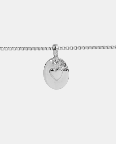 Colar Heart Prateado - comprar online