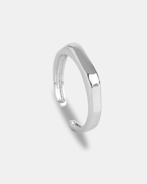 Anel North Birk Prateado - comprar online