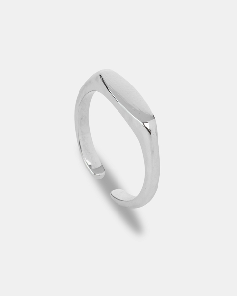 Anel North Duna Prateado - comprar online
