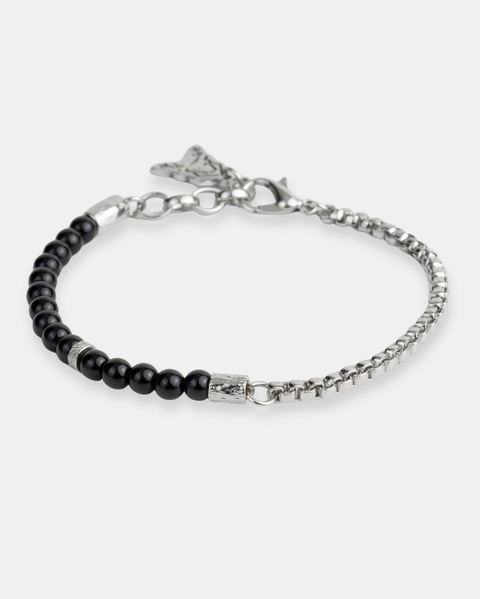 Pulseira Dylan Ônix Iron 4mm