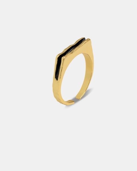 Anel Risk Sense dourado - comprar online