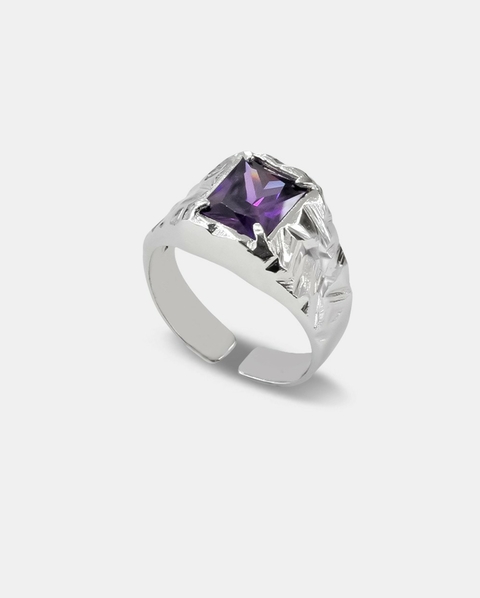 Anel Feel Stone Roxo - comprar online