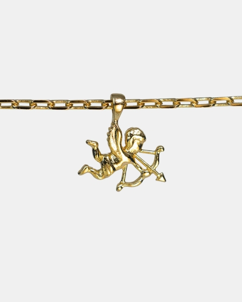 Colar Old School Cupido Dourado - comprar online