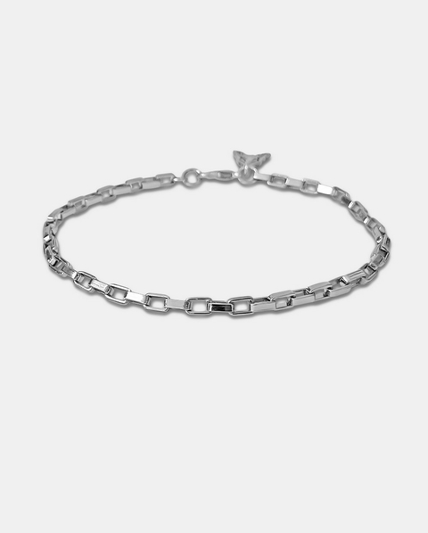 Pulseira Essential Maverick 2mm Prateada - comprar online