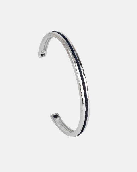 Bracelete Nautic Storm azul / Prateado - comprar online