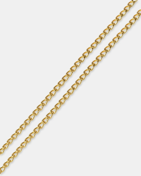 Colar Essential Grumet 2mm Dourado - comprar online