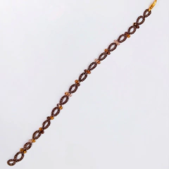 Pulsera Tejida Modelo Andrea - JOYAS DE HILO