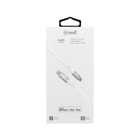 Cabo Hard Lightning para Usb-com 2.0m Tpe iWill - Premium
