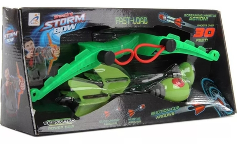 Arco Lança Flechas Com Ventosa E Sonoro Polibrinq