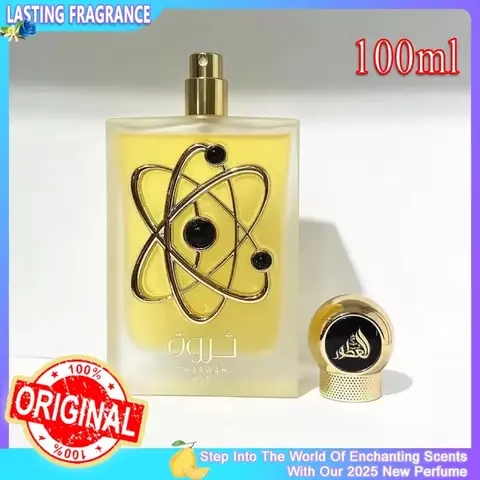 Perufme Árabe Unissex Tharwah Gold e Silver da Lattafa