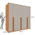 ROUPEIRO MASTER 6 PORTAS - loja online