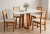 CONJUNTO MESA ÍRIS 1.20x0.80m + 4 CADEIRAS SENA NOGUEIRA - comprar online