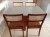 Mesa Jasmin 120x80 com 4 Cadeiras Mad 3279 - Marrom - Uai Atacado