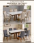 CONJUNTO MESA RENATA 1,60x0,90m + 6 CADEIRAS STELAFAN