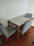 Mesa Allegra 1,20m com 4 Cadeiras Georgia