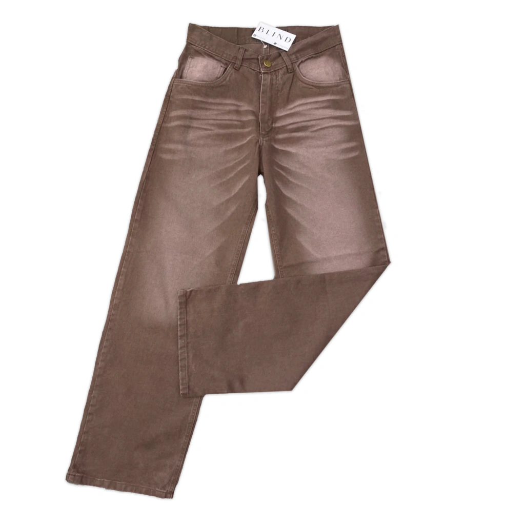 Jean Baggy Mocca Washed