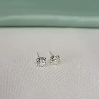 Brinco Zircônia Prata