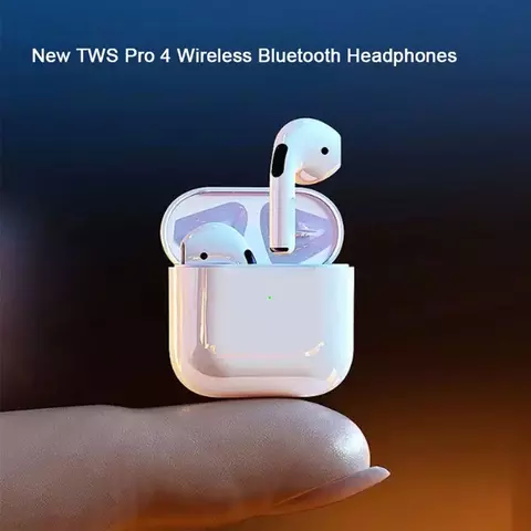 Fones De Ouvido Mini Pro4 Tws Bluetooth Sem Fio Recarregável - comprar online