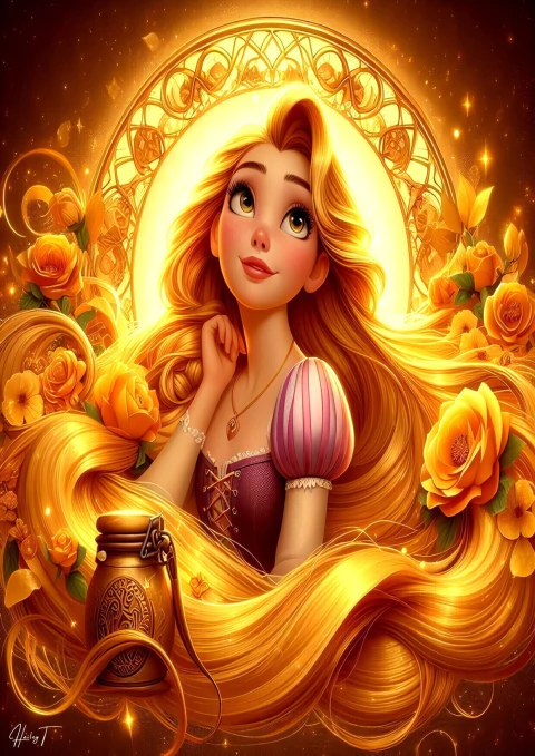 Caderno Personalizado Universitário de 1 Matéria - Animação Enrolados / Rapunzel - loja online