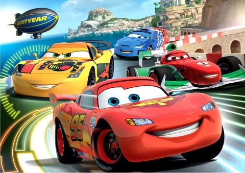 Caderno de Desenho Espiral / Capa Dura - Animação Carros - loja online