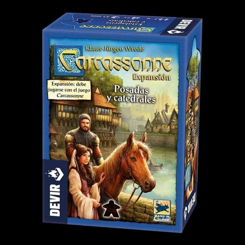 Carcassonne. Expnsion Posadas y Catedrales - comprar en línea