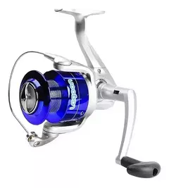 Molinete Marine Sports Neo Plus Lagoon 4000 5 Rolamentos Cinza e Azul 5.2:1 - Borsatto E-commerce