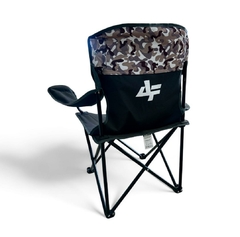 Cadeira Para Pescador Dobrável Grande Com Braço HBA-23MH (Até 120kg) - Albatroz Fishing - Borsatto E-commerce