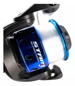 Molinete Marine Sports Star 3 Azul Com Linha na internet