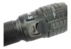 Lanterna Camping Pesca Led P70 Recarregável Usb Super Forte Branco Preto - loja online