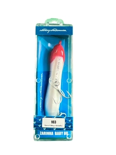 Isca Artificial Nelson Nakamura Zarinha Baby 80 Cor 103 (opaca cabeça vermelha) na internet