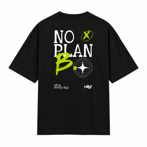 Camiseta Oversized No Plan B