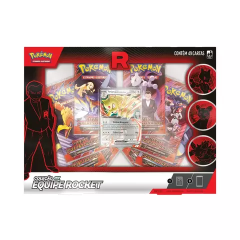 Box Pokémon Coleção EX Equipe Rocket Persian