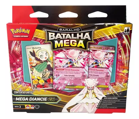 Baralho De Batalha Pokémon Mega Diancie EX