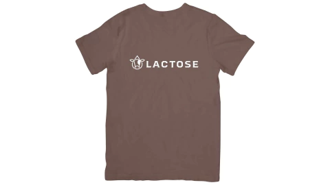 Camiseta Unissex Algodão – Logo Lateral Lactose - comprar online