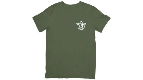 Camiseta Unissex Algodão – Logo no Peito - Lactose