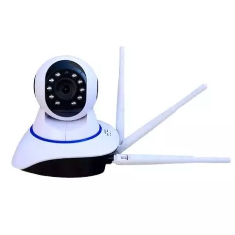 Wireless Wi-Fi Com IP, 3 Antenas, P2p ONVIF, HD Giro 355°
